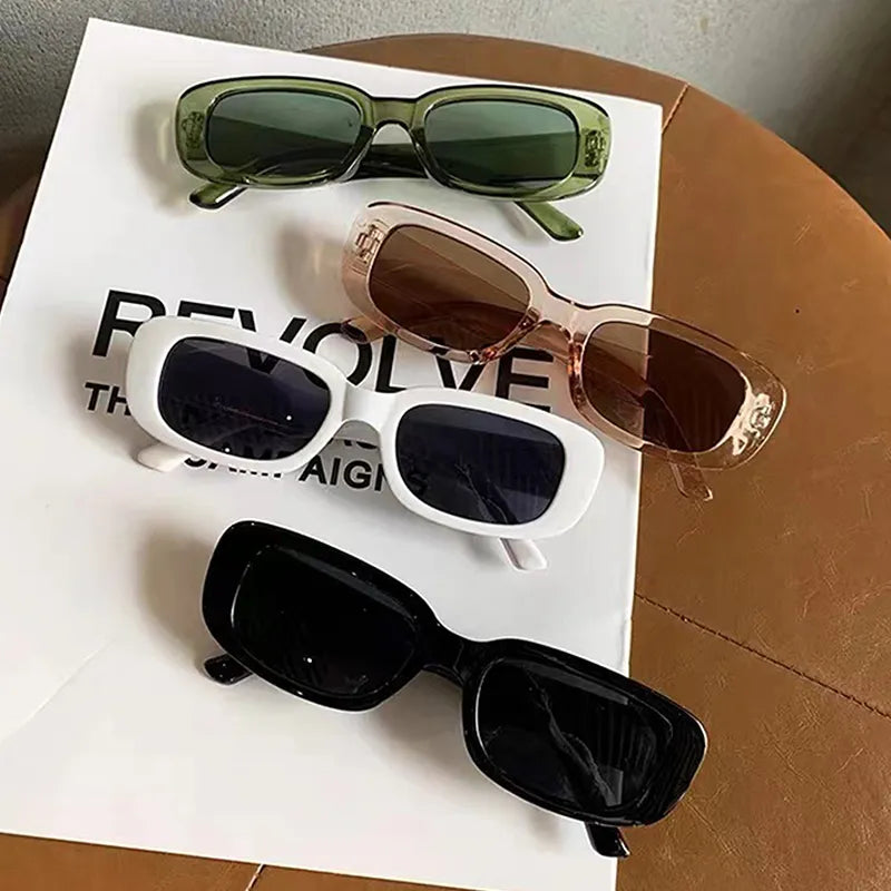 Revolve Rectangle Frame Sunglasses – Aura Sunglasses Co.